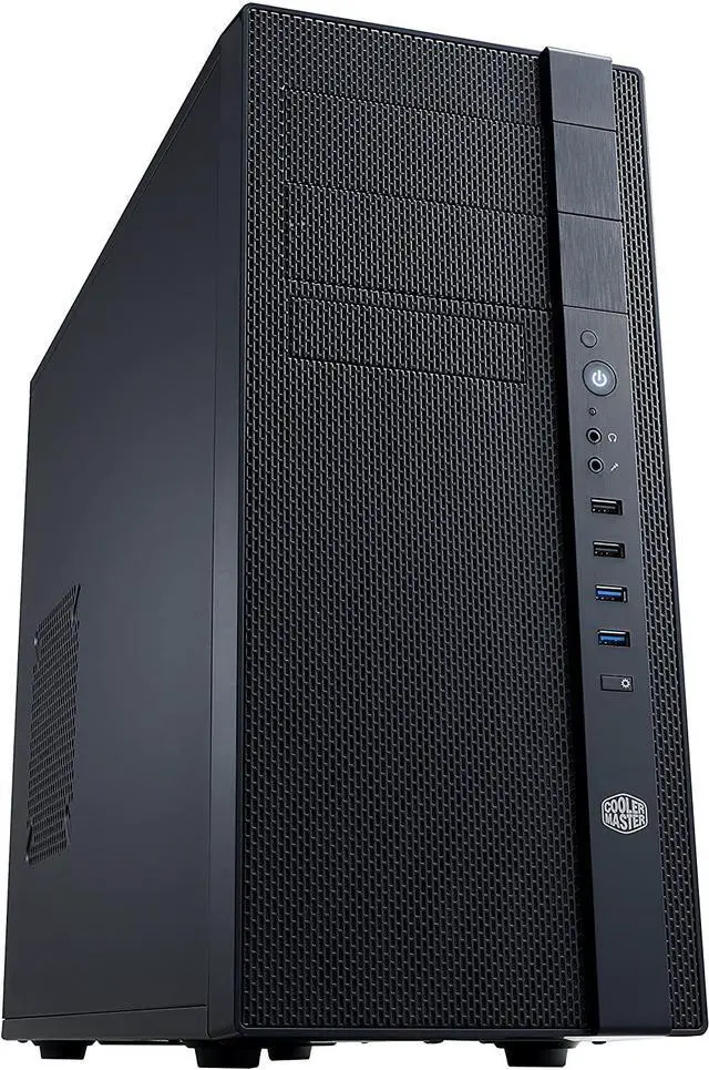 Main image of N400 NSE-400-KKN2 Mid-Tower Fully Meshed Front Panel Computer Case (Midnight Black)