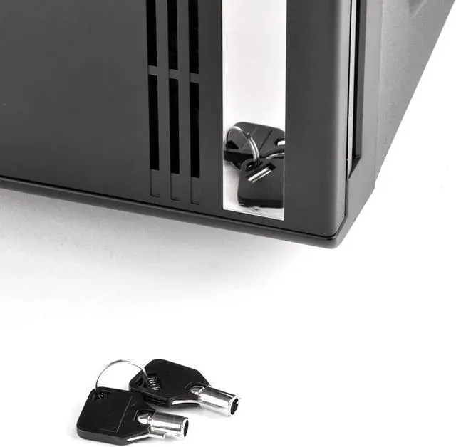 Alt view image 7 of 7 - Silverstone Technology CS380B Silverstone DIY ATX NAS Storage Case with Hot Swap Cases