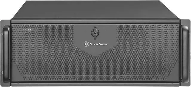 Alt view image 2 of 7 - Silverstone RM42-502 4U rackmount Server Chassis with Liquid Cooling Compatibility RM42-502-x