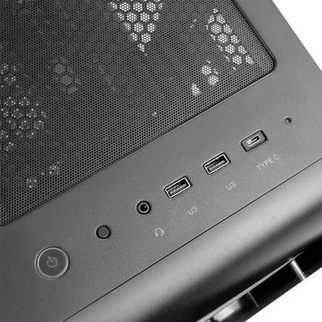 Alt view image 2 of 3 - Silverstone Technology SETA A1 Titanium on Black Premium ATX/Micro-ATX Case with Temperd Glass - SEA1TB-G