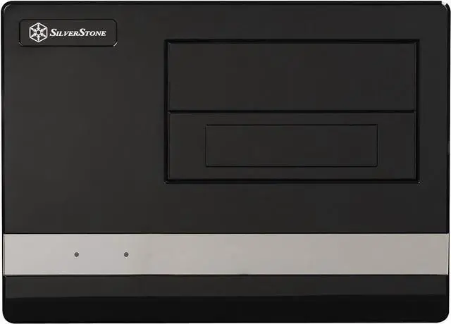 Alt view image 3 of 7 - Silverstone Tek Micro-ATX Desktop Computer Case with Two USB3.0 Front Ports Case SG02B-F-3.0-USA