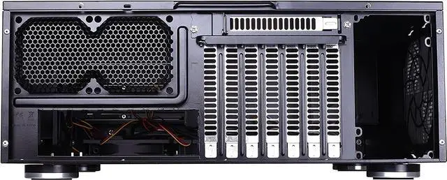 Alt view image 3 of 7 - SilverStone Technology GD07B Home Theater Computer Case with Lockable Aluminum Front Panel for E-ATX/ATX/Micro-ATX Motherboards GD07B-x