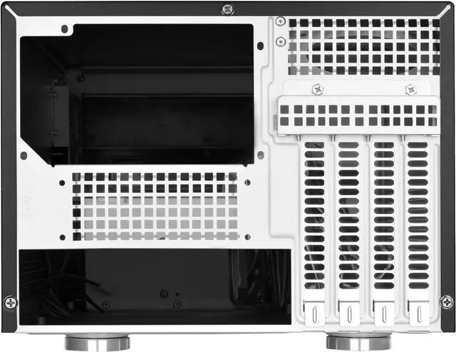 Alt view image 4 of 7 - Silverstone Tek Micro-ATX Desktop Computer Case with Two USB3.0 Front Ports Case SG02B-F-3.0-USA