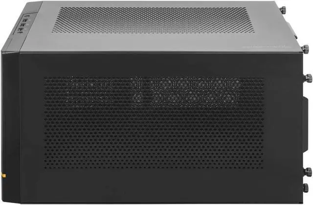 Alt view image 6 of 7 - SilverStone Technology SUGO 14, SG14, Black, Mini-ITX Cube Chassis, Supports 3 Slot Full Length GPUs / ATX PSU / 240mm AIO, 4 Removable Panels, SST-SG14B