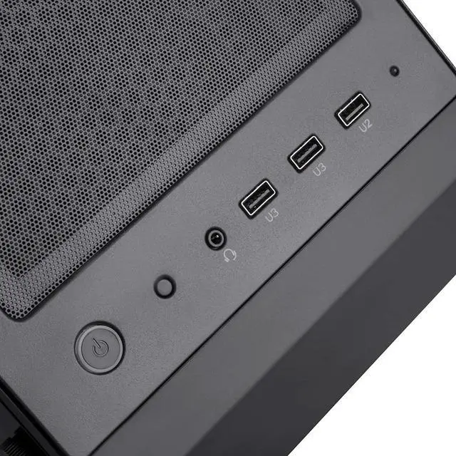 Alt view image 8 of 8 - SilverStone FARA B1 RGB Sleek tempered glass mid-tower ATX case with RGB fans, SST-FAB1B-RGB (Black)