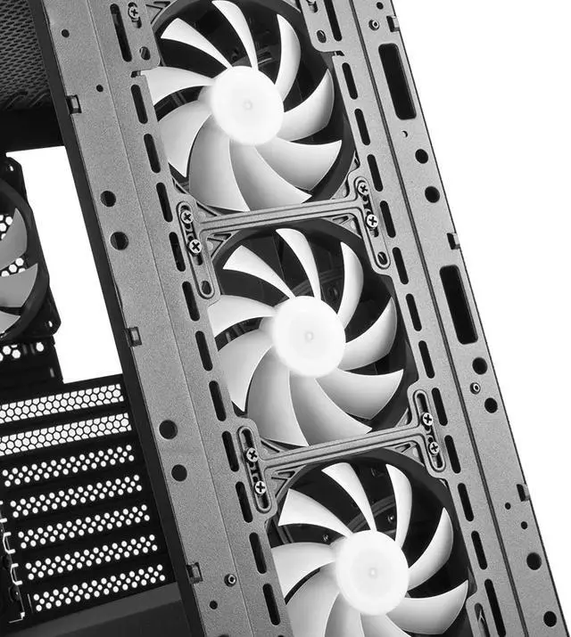 Alt view image 4 of 7 - Silverstone FARA R1 PRO, Tempered Glass, mid Tower ATX Chassis with ARGB, SST-FAR1B-PRO