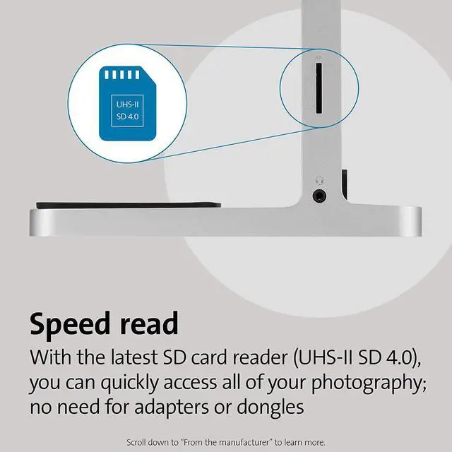 Alt view image 5 of 7 - Kensington iPad Docking Station - StudioDock for 11" iPad Pro and iPad Air (K34031WW)