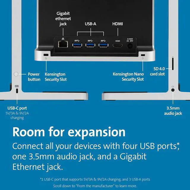 Alt view image 6 of 7 - Kensington iPad Docking Station - StudioDock for 11" iPad Pro and iPad Air (K34031WW)