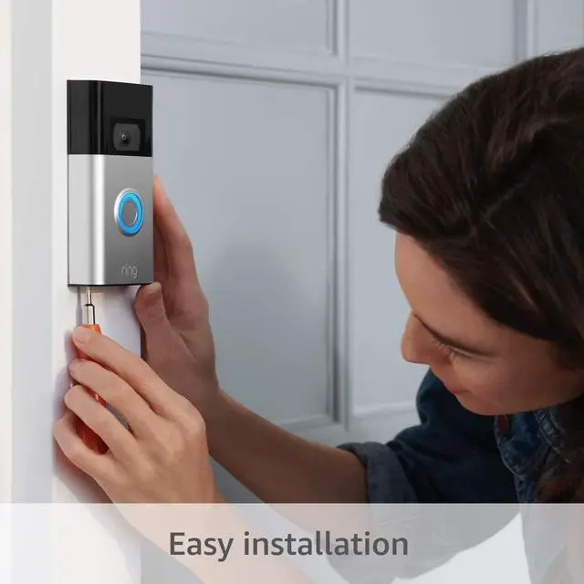 Alt view image 12 of 18 - Ring Video Doorbell – newest generation, 2020 release – 1080p HD video, improved motion detection, easy installation