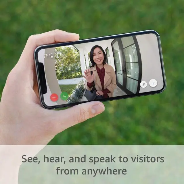Alt view image 11 of 18 - Ring Video Doorbell – newest generation, 2020 release – 1080p HD video, improved motion detection, easy installation