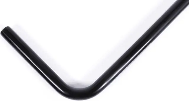 Alt view image 7 of 9 - Alphacool Brass HardTube 13mm OD 90 Degree Tubing (10/50cm), Deep Black