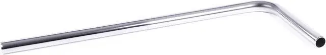 Alt view image 5 of 10 - Alphacool Brass HardTube 13mm OD 90 Degree Tubing (10/30cm), Chrome