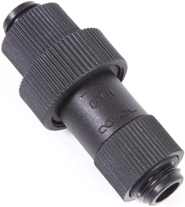 Alt view image 2 of 2 - alphacool hf g1/4 male to male quick release connector kit ag/ag