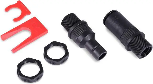 Main image of Alphacool ES Quick Release Coupling Set IT/IT - Bulkhead Fitting PushIn Industry (17598)