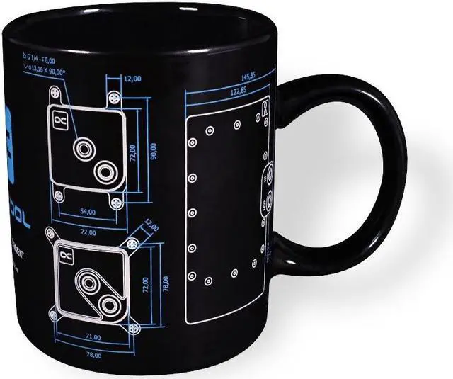 Main image of Alphacool Mug Black V2 (13731)