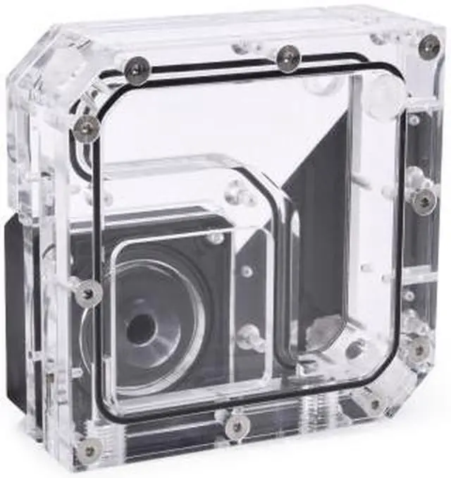 Main image of Alphacool Rise Flat Reservoir DDC with DDC310 Pump (15077)