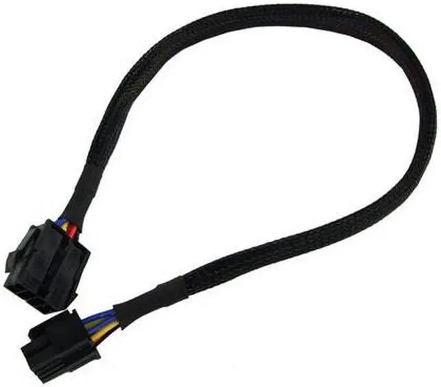 Alt view image 10 of 10 - Phobya extension 8-Pin or EPS12V 45cm - black