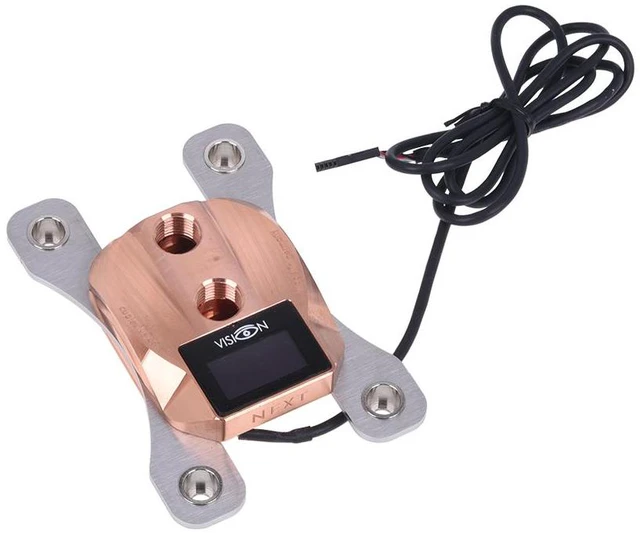 Main image of Aquacomputer Cuplex Kryos NEXT With VISION AM4, Copper/Copper (21712)