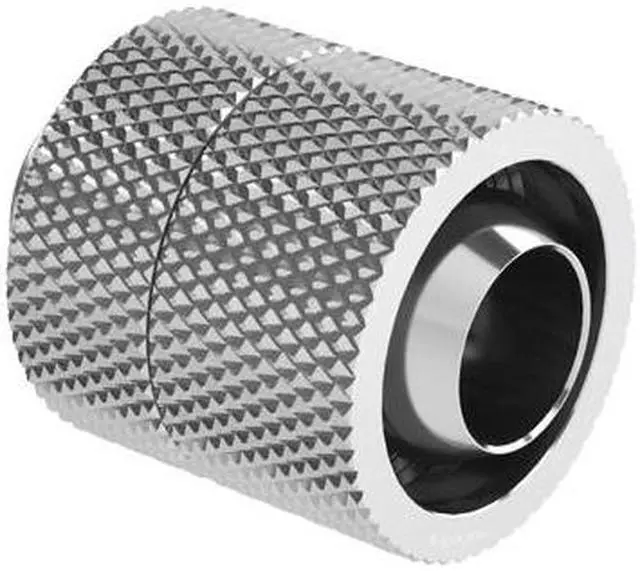 Main image of Barrow G1/4" Thread 3/8" ID x 1/2" OD 360 Degree Rotary Compression Fitting - Silver (TXKN-3/8-Silver)
