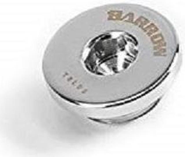 Alt view image 4 of 4 - Barrow G1/4" Ultra Low Profile Hex Stop / Plug Fitting - Silver (TBLDS-Silver)
