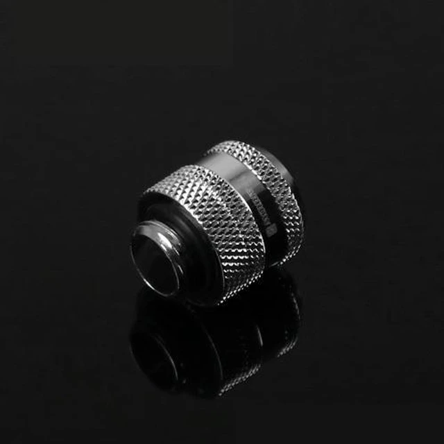 Alt view image 2 of 3 - Barrow G1/4" Multi-Link Adapter - 12mm OD Rigid Tube - Silver (TYKN-K12 V4-Silver)