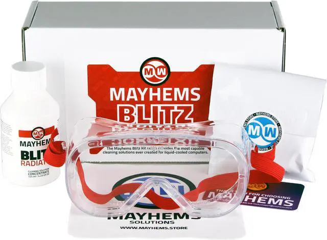 Main image of Mayhems - PC Cleaning Kit - Blitz Radiator - Radiator Cleaning | For Initial Setup and Coolant Change (MBKR)