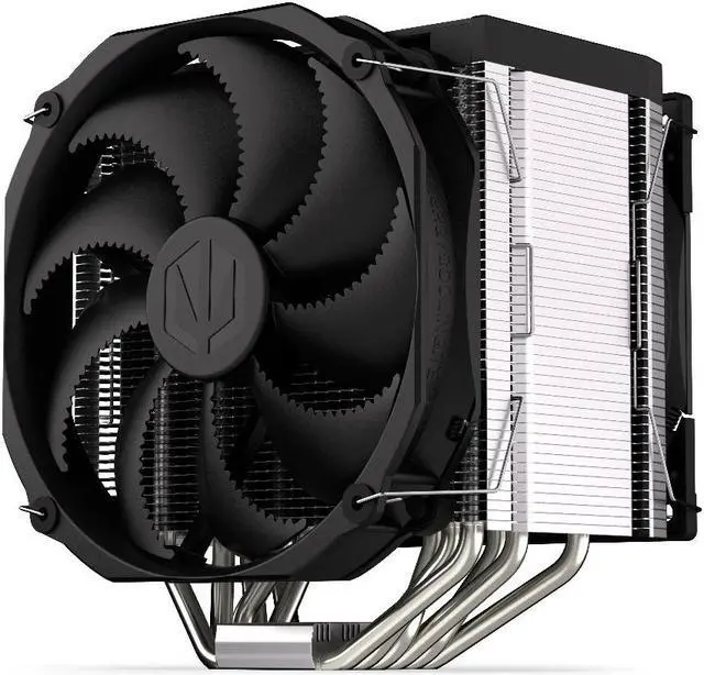 Alt view image 9 of 9 - ENDORFY Fortis 5 Dual Fan, high performance CPU cooler, 140 mm and 120 mm Fluctus fans, compatible with AM5, AM4, LGA1700, LGA1200, LGA1150 etc., TDP 220W, EY3A009
