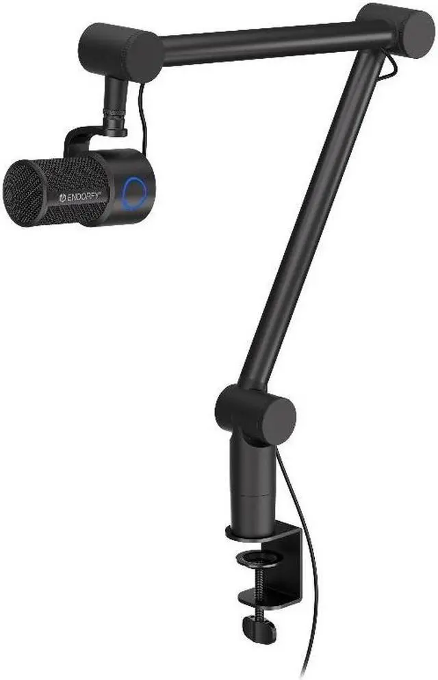 Alt view image 9 of 9 - ENDORFY Solum Studio, USB Microphone for PC, streaming, podcast, Studio quality, high-resolution recording, Tap-to-mute with ring LED indicato, USB Plug & Play, Cardioid pattern, EY1B009