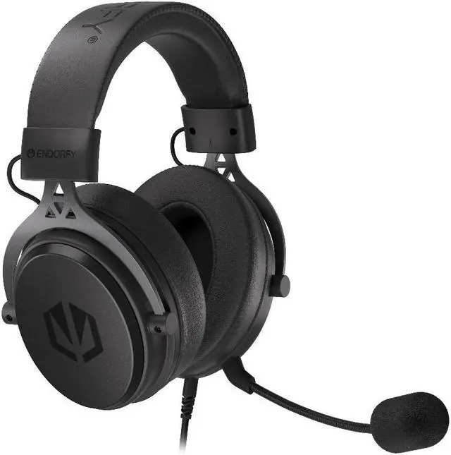 Alt view image 7 of 7 - ENDORFY VIRO, pc gaming headset, headphones with microphone, precise sound with 53 mm driver, detachable microphone, aluminium frame, soft memory foam earpads, EY1A002