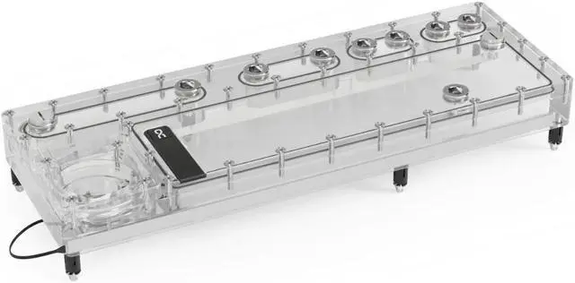 Main image of Alphacool Core Distro Plate 420 VPP/D5 - Left (13890)