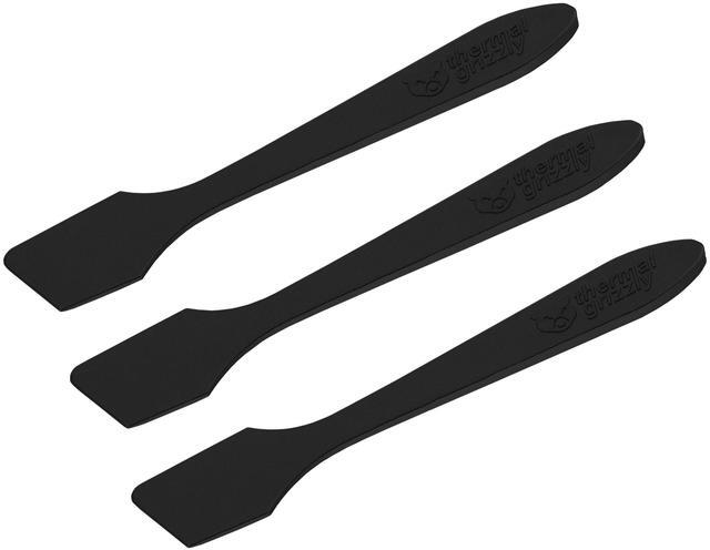 Alt view image 3 of 3 - Thermal Grizzly - Spatula for Applying and Spreading Thermal Paste or Liquid Metal on CPU, GPU and Heatsinks - Thermal Paste Spreader - 3 Pieces