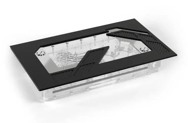 Main image of Alphacool Apex Distroplate Dark Base Pro 901 VPP/D5 - Black (14660)