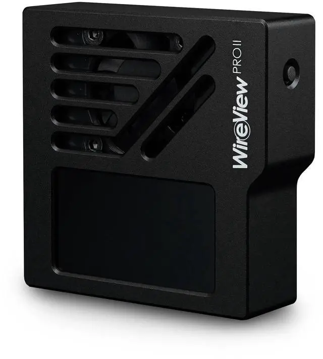Alt view image 8 of 8 - Thermal Grizzly TG-WV-P2-H19N WireView Pro II GPU monitor normal TFT-IPS display 90° cable routing 12VHPWR GPU- Black
