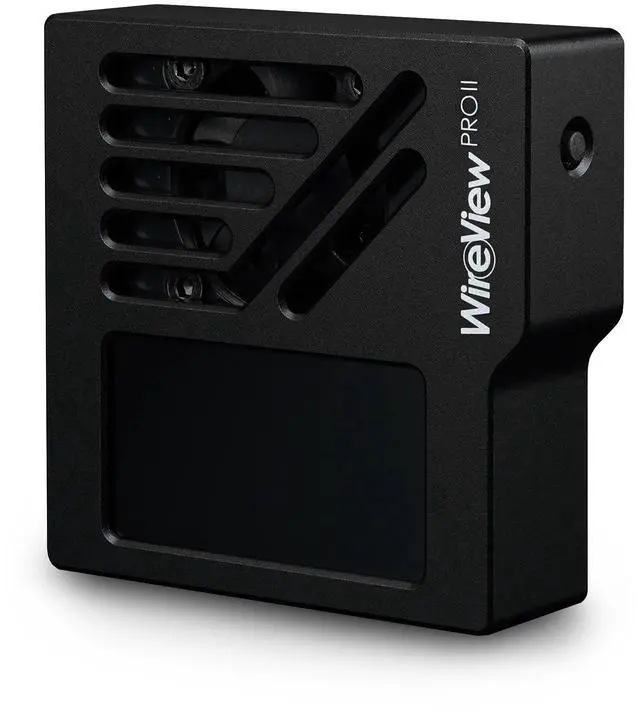 Alt view image 8 of 8 - Thermal Grizzly TG-WV-P2-H19R WireView Pro II GPU monitor Reversed TFT-IPS display 90° cable routing 12VHPWR GPU- Black