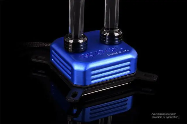 Alt view image 5 of 7 - Alphacool Eiszapfen 13mm HardTube Fitting Collar Modding Pack - 6 Pack - Deep Black (17414)