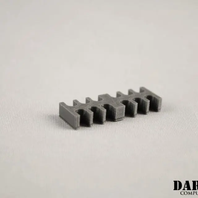 Alt view image 3 of 5 - Darkside 12-Pin Cable Management Holder- Gun Metal (3DS-0050)