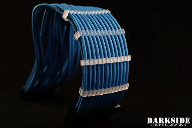 Alt view image 4 of 6 - Darkside 24-pin Open-Closed Cable Management Comb - Clear (DS-0992)