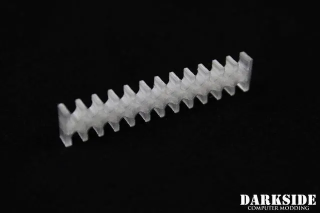Alt view image 3 of 3 - Darkside 24-Pin Cable Management Holder - Frosted (3DS-0037)