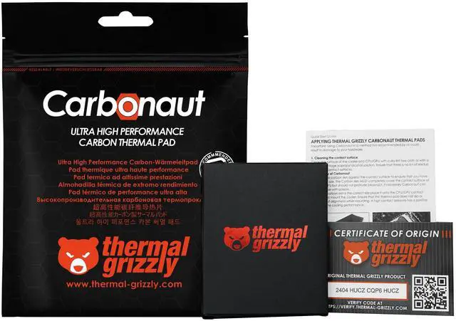 Alt view image 5 of 8 - Thermal Grizzly Carbonaut - 32x32x0.2 (TG-CA-32-32-02-R)