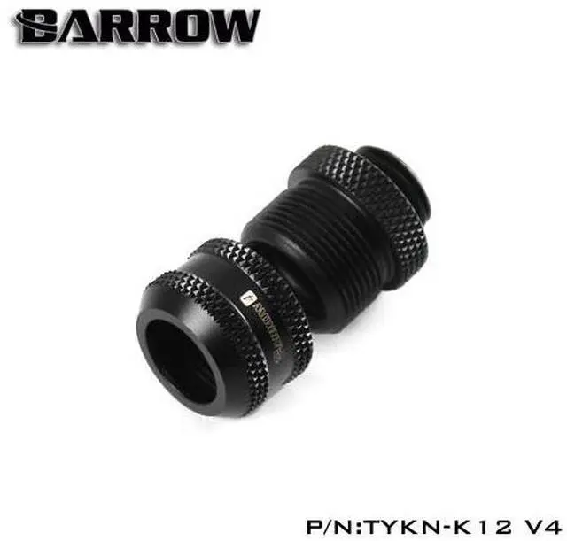 Alt view image 10 of 10 - Barrow G1/4" Multi-Link Adapter - 12mm OD Rigid Tube - Black (TYKN-K12-V4)