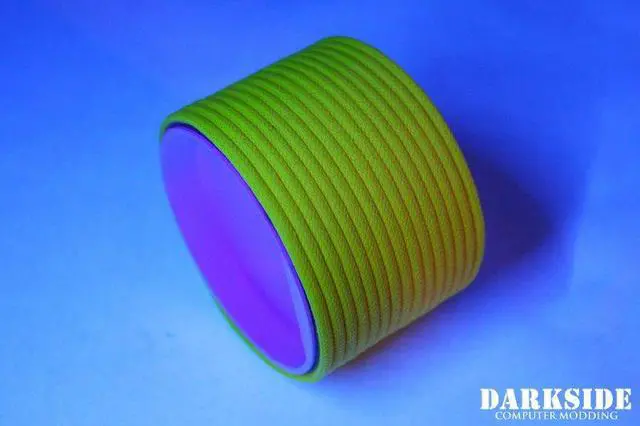 Alt view image 6 of 6 - Darkside 4mm (5/32") High Density Cable Sleeving - Yellow II (DS-0428)