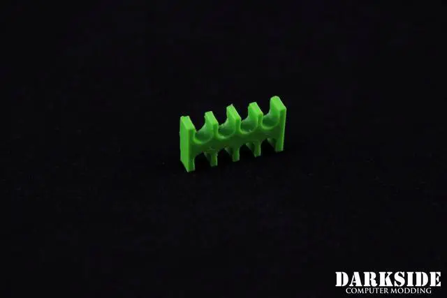 Alt view image 3 of 5 - Darkside 8-Pin Cable Management Holder - Green (3DS-0034)