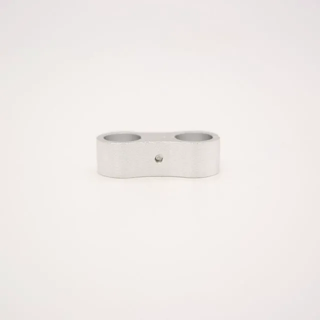 Alt view image 2 of 7 - ModMyMods ModClamp - 13mm (1/2") AN 6 Tubing Management Clamp - Silver (MOD-0327)