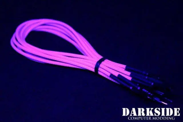 Alt view image 4 of 5 - Darkside Front Panel I/O Connection Kit - Purple (DS-0222)