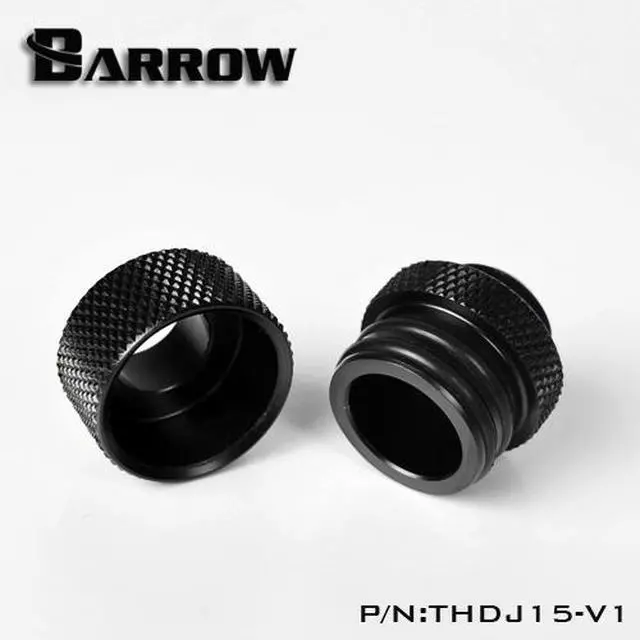 Alt view image 5 of 10 - Barrow G1/4" Male to Male D-Plug Fitting, 15mm, Black