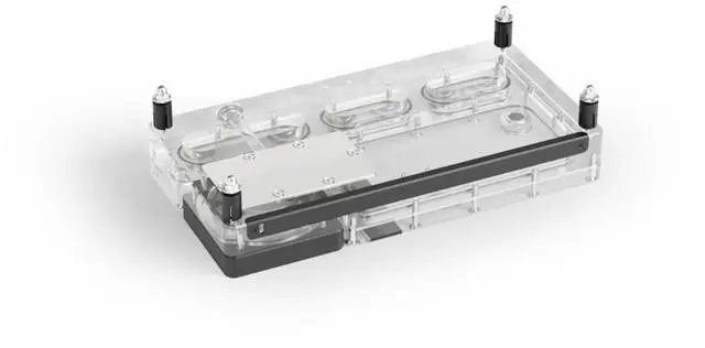 Alt view image 2 of 6 - Alphacool Core Distro Plate 240 Right D5/DDC V.2 with D5 Apex Pump (13873)