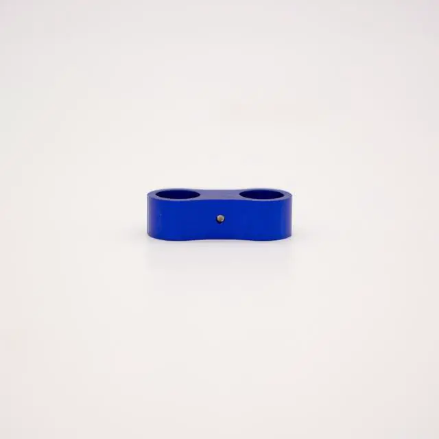 Alt view image 2 of 7 - ModMyMods ModClamp - 13mm (1/2") AN 6 Tubing Management Clamp - Blue (MOD-0335)