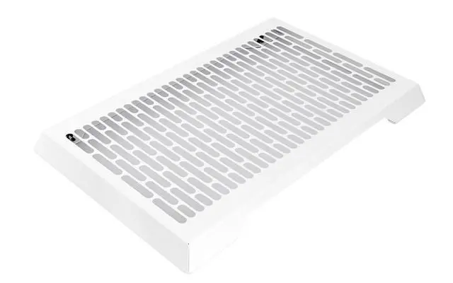 Alt view image 3 of 7 - Watercool MO-RA IV 200 Fan Grill -White (26211)