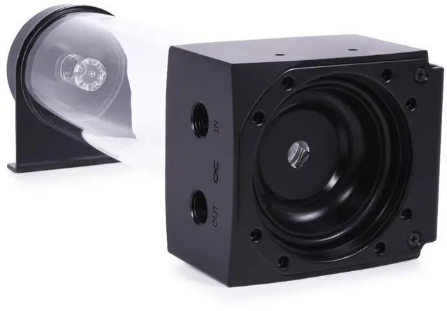 Alt view image 5 of 8 - Alphacool Core 200 Aurora reservoir D5/VPP Acetal/Acrylic (1022163)