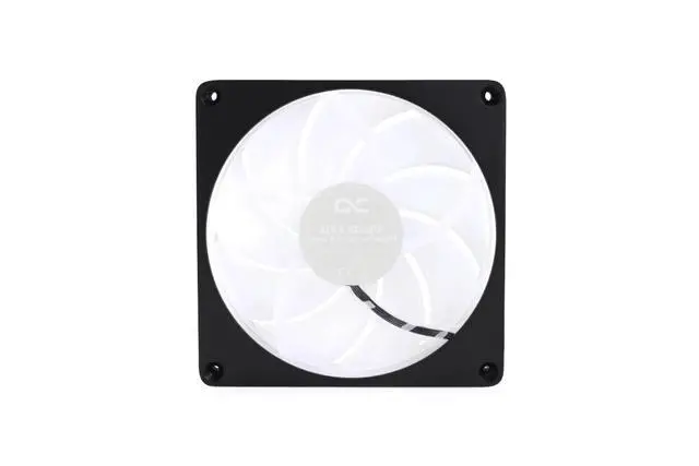 Alt view image 3 of 7 - Alphacool Apex Stealth Metal Aurora Fan 2000rpm Matte Black - 140x140x25mm (13786)
